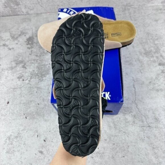 Birkenstock Boston taupe suede mule clogs - Picture 8 of 8